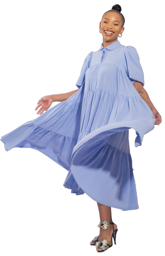 Serenity Airflow Tiered Dress