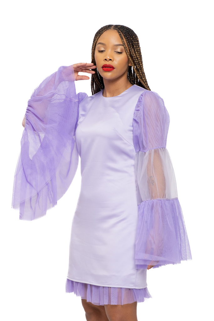 Whimsical Lilac Dress